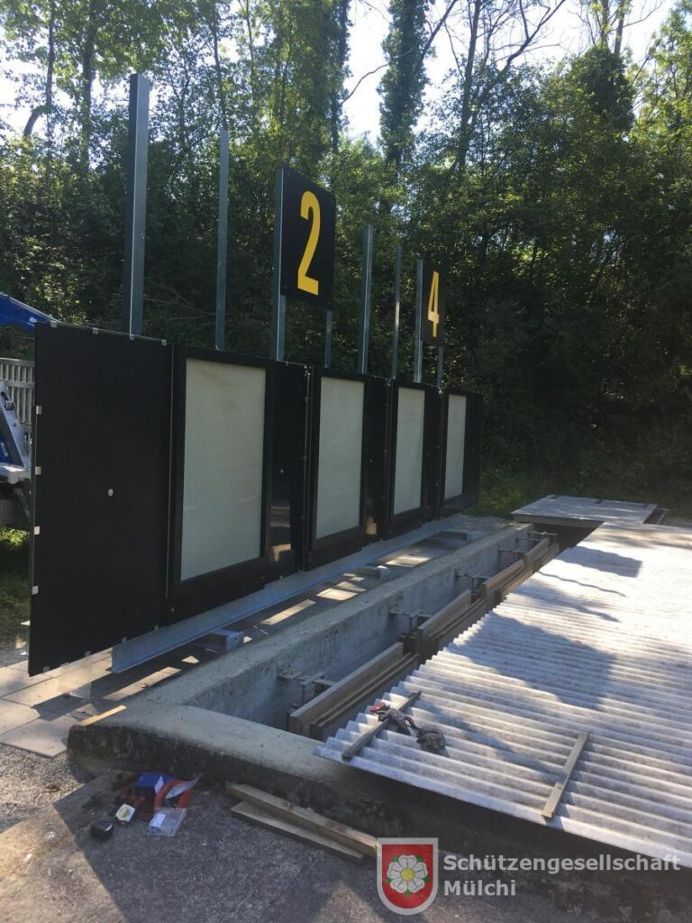 Einbau Kugelfang 2020