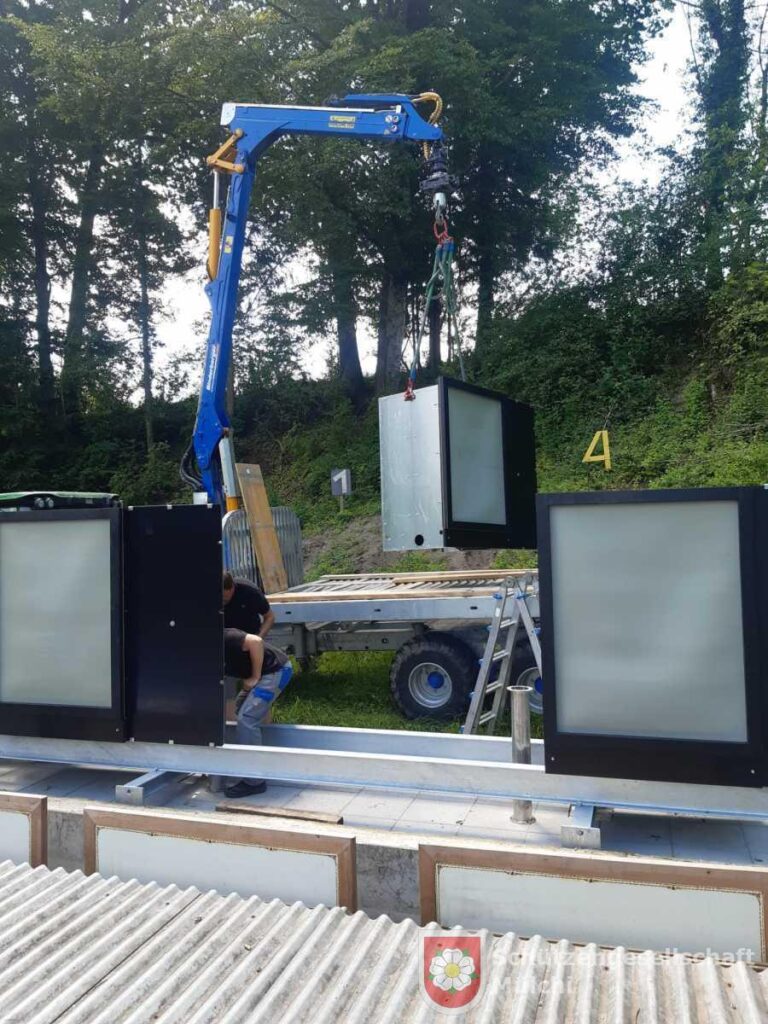 Einbau Kugelfang 2020