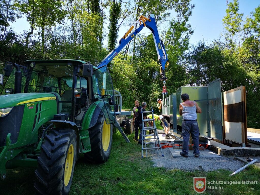 Einbau Kugelfang 2020