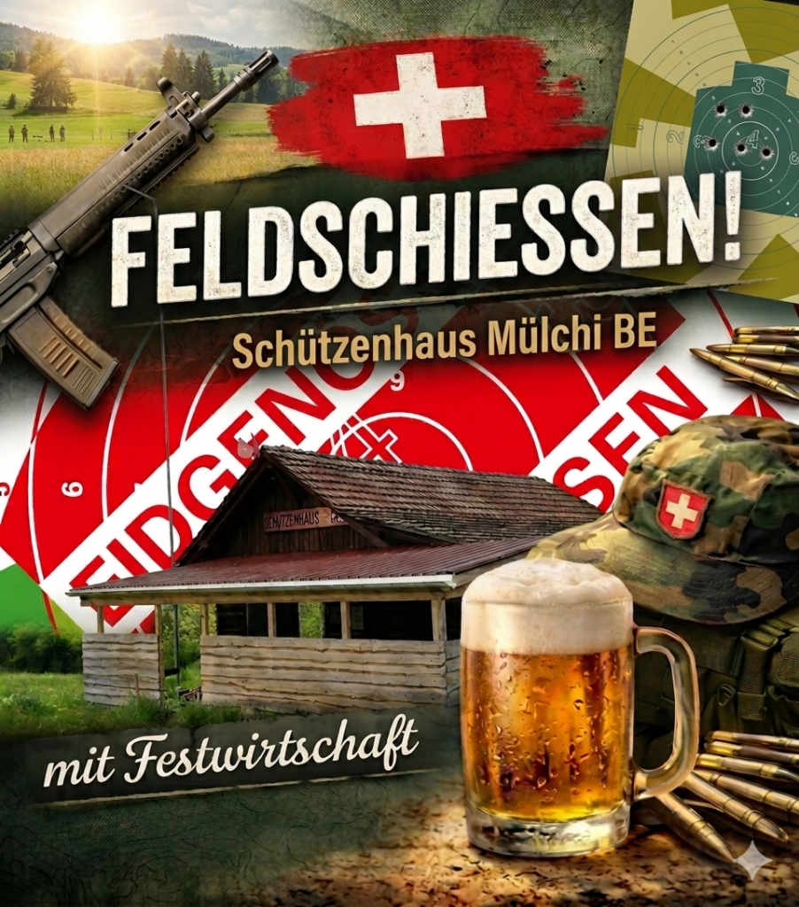 Feldschiessen 2026 in Mülchi – Sei dabei!